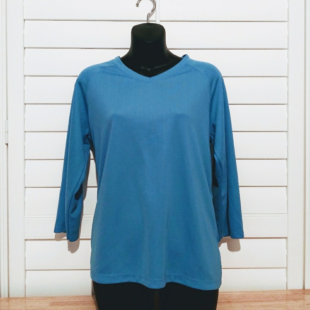 Columbia Omni-Shade PFG Athletic Shirt Size Large